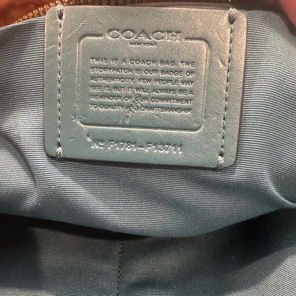 Coach Sierra Saffino Leather Satchel - Picture 9 of 10